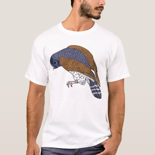 Lesser Kestrel Falcon T-shirt (Voorkant)
