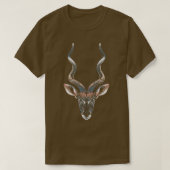 Lesser kudu antelope t-shirt (Design voorkant)