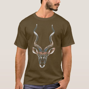 Lesser kudu antelope t-shirt