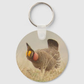Lesser Prairie Chicken Sleutelhanger (Voorkant)