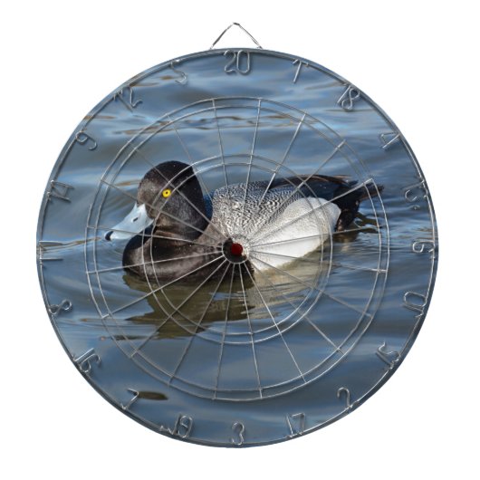 Lesser Scaup Duck Dartbord (Voorkant)