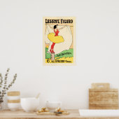 Lessieve figaro zeep wasmiddel oude Parijs en Poster (Keuken)