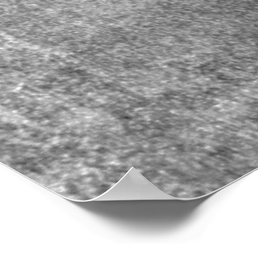 'Lessons' Abstracte zwart-witkunst Poster (Hoek)