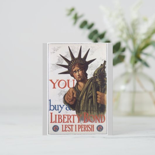 Lest I Perish Tweede Wereldoorlog Briefkaart (Staand voorkant)