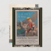 Lest ze Perish Poster Briefkaart (Voorkant / Achterkant)