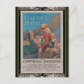 Lest ze Perish Poster Briefkaart (Voorkant)