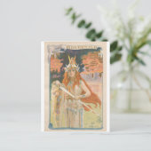 L'Estampe Moderne: Brunnhild, Gaston Bussiere Briefkaart (Staand voorkant)