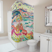 L'Estaque | George Braque | Douchegordijn (In situ)