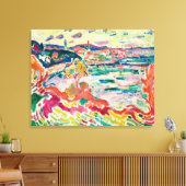 L'Estaque | Georges Braque | Canvas Afdruk (Insitu (Woonkamer))