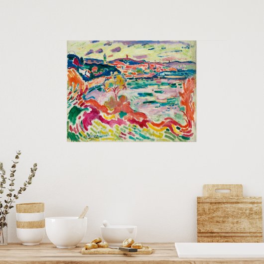 L'Estaque | Georges Braque | Poster (Keuken)