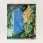 L'Estaque met Red Roofs van Paul Cezanne Legpuzzel (Verticaal)