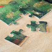 L'Estaque met Red Roofs van Paul Cezanne Legpuzzel (Zijkant)