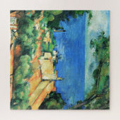 L'Estaque met Red Roofs van Paul Cezanne Legpuzzel (Horizontaal)