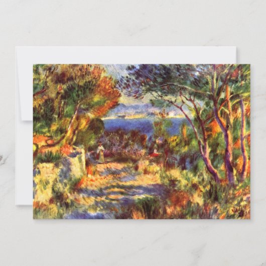 L'Estaque van Pierre Renoir,  impressionisme (Voorkant)