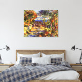 L'Estaque van Pierre Renoir,  impressionisme Canvas Afdruk (Insitu (Slaapkamer))