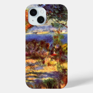 L'Estaque van Pierre Renoir, impressionisme iPhone 15 Case