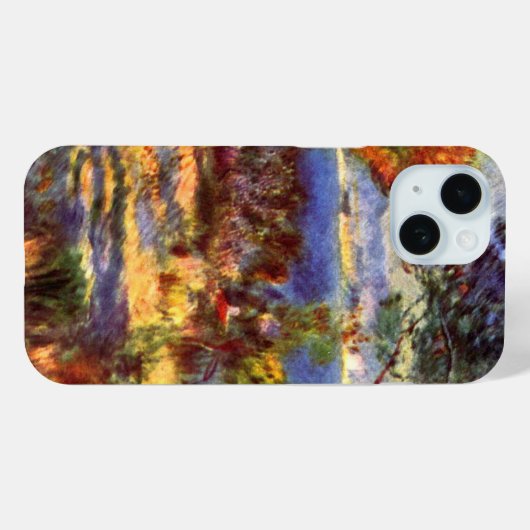 L'Estaque van Pierre Renoir, impressionisme Case-Mate iPhone Case (Achterkant (horizontaal))