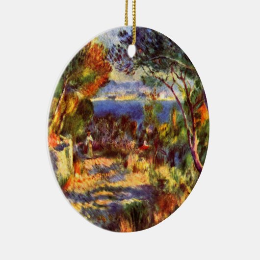 L'Estaque van Pierre Renoir,  impressionisme Keramisch Ornament (Rechts)