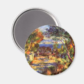 L'Estaque van Pierre Renoir,  impressionisme Magneet (Voorkant / Achterkant)