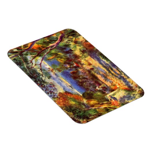 L'Estaque van Pierre Renoir,  impressionisme Magneet (Rechterzijde)