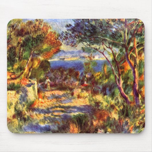 L'Estaque van Pierre Renoir,  impressionisme Muismat (Voorkant)