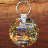 L'Estaque van Pierre Renoir, impressionisme Sleutelhanger (Voorkant)