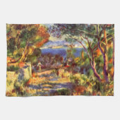 L'Estaque van Pierre Renoir,  impressionisme Theedoek (Horizontaal)