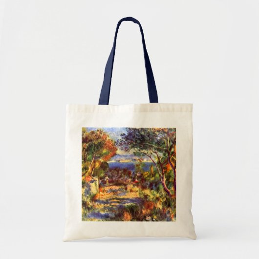 L'Estaque van Pierre Renoir,  impressionisme Tote Bag (Voorkant)