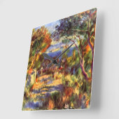 L'Estaque van Pierre Renoir,  impressionisme Vierkante Klok (Hoek)