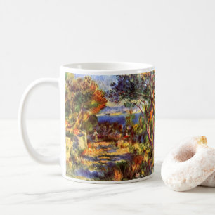 L'Estaque van Pierre Renoir, Vintage Impressionism Koffiemok
