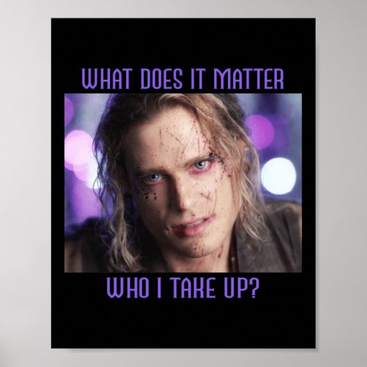 Lestat Rock Star Wat doet het Sticker Poster (Voorkant)