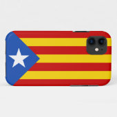 "L'Estelada Blava" Catalaanse onafhankelijkheidsvl Case-Mate iPhone Case (Achterkant (horizontaal))
