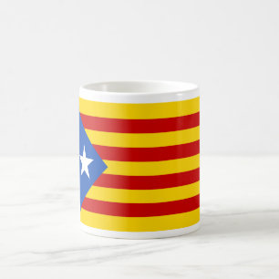 "L'Estelada Blava" Catalaanse onafhankelijkheidsvl Koffiemok