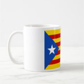 "L'Estelada Blava" Catalaanse onafhankelijkheidsvl Koffiemok (Links)