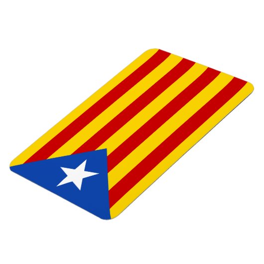 "L'Estelada Blava" Catalaanse onafhankelijkheidsvl Magneet (Linkerzijde)