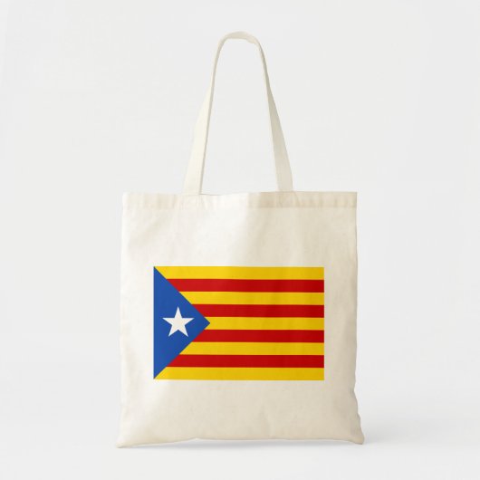 "L'Estelada Blava" Catalaanse onafhankelijkheidsvl Tote Bag (Voorkant)