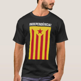 L'Estelada Vermella - Red Starred Flag Catalonië T-shirt