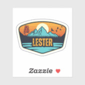 Lester, Alabama Sticker (Vel)