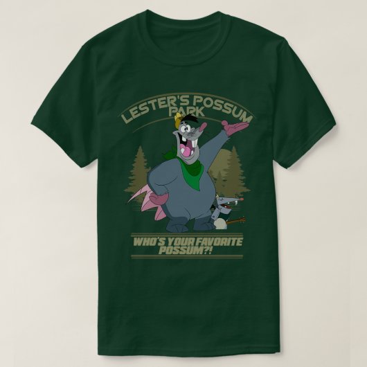 Lesters Possum Park T-shirt (Design voorkant)