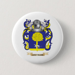 Lestrade Wapenkat (gezinscrest) Ronde Button 5,7 Cm