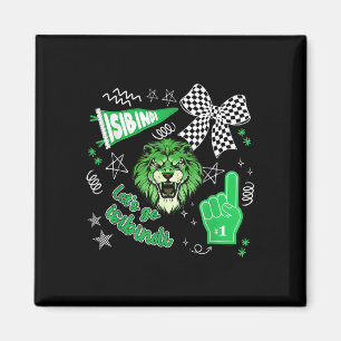 Let's Go Isibindi Retro Cheering School Spirit Magneet