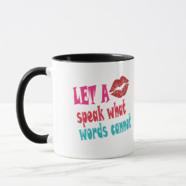 Let a kiss speak what words cannotT-Shirt Mok