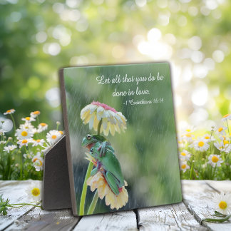 Let All That You Do Be Done In Love Fotoplaat