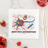 Let alleen op Neuron Synapse Neurotransmitter Servet (Insitu)