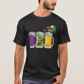 Let Day Drink Unieke Mardi Gras Jester Funny Crawf T-shirt (Voorkant)