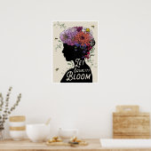 "Let Equality Bloom" 18x24-poster Poster (Keuken)