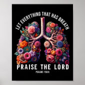 Let Everything That Has Breath Praise The Lord Tee Poster (Voorkant)