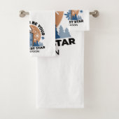 Let Faith Shine Bright: het thema van de winter Bad Handdoek (Insitu)