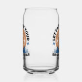 Let Faith Shine Bright: het thema van de winter Blikvorm Glas (Rechts)