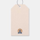 Let Faith Shine Bright: het thema van de winter Cadeaulabel (Achterkant)